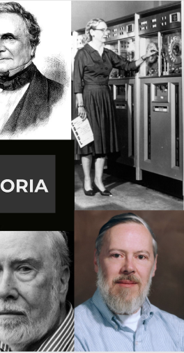 Imagen parte del rompe cabezas, muestra figuras historicas y la frase 'ORIA'